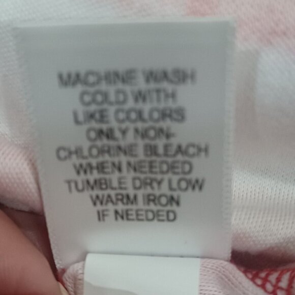 Croft & Barrow Classic Tee Women's 3X Red White Stripe 100% Cotton Crewneck NWT - Picture 8 of 9